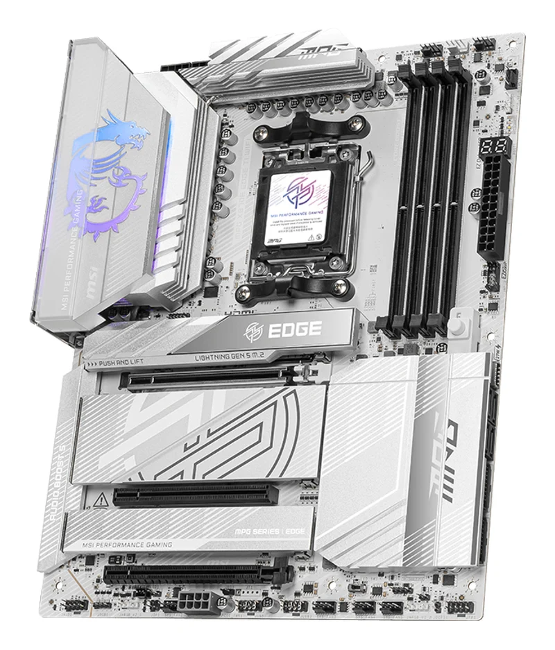 MSI MPG X870E EDGE TI WIFI Carte Mère AMD X870E Socket AM5 ATX