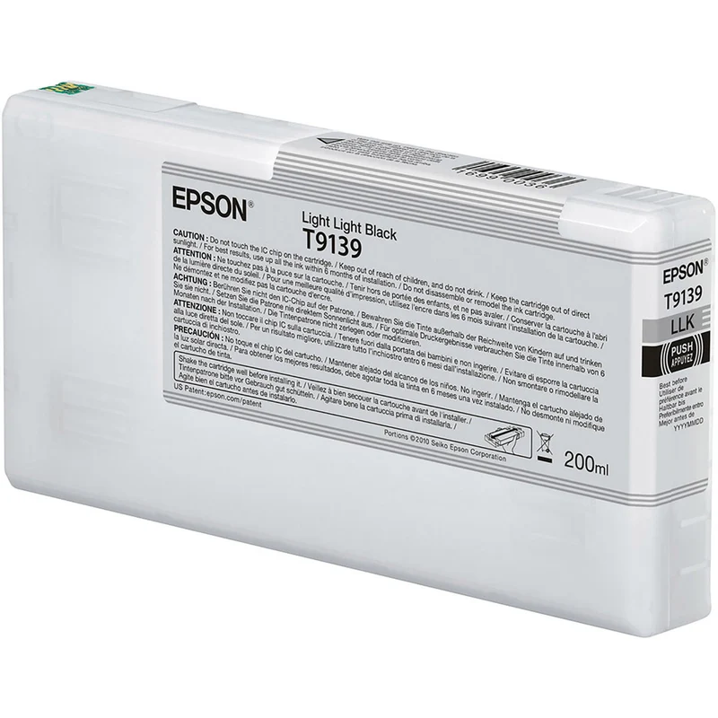 Cartouche d’Encre UltraChrome HDX T913 Noir Très Clair (200 ml)