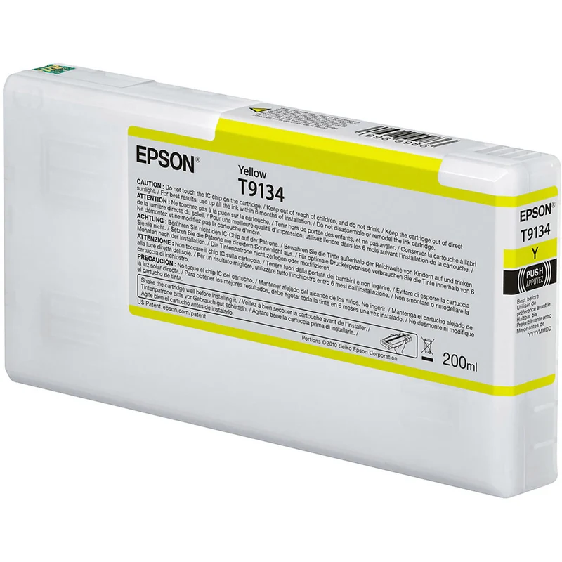 Cartouche d’Encre UltraChrome HDX T913 Jaune (200 ml)