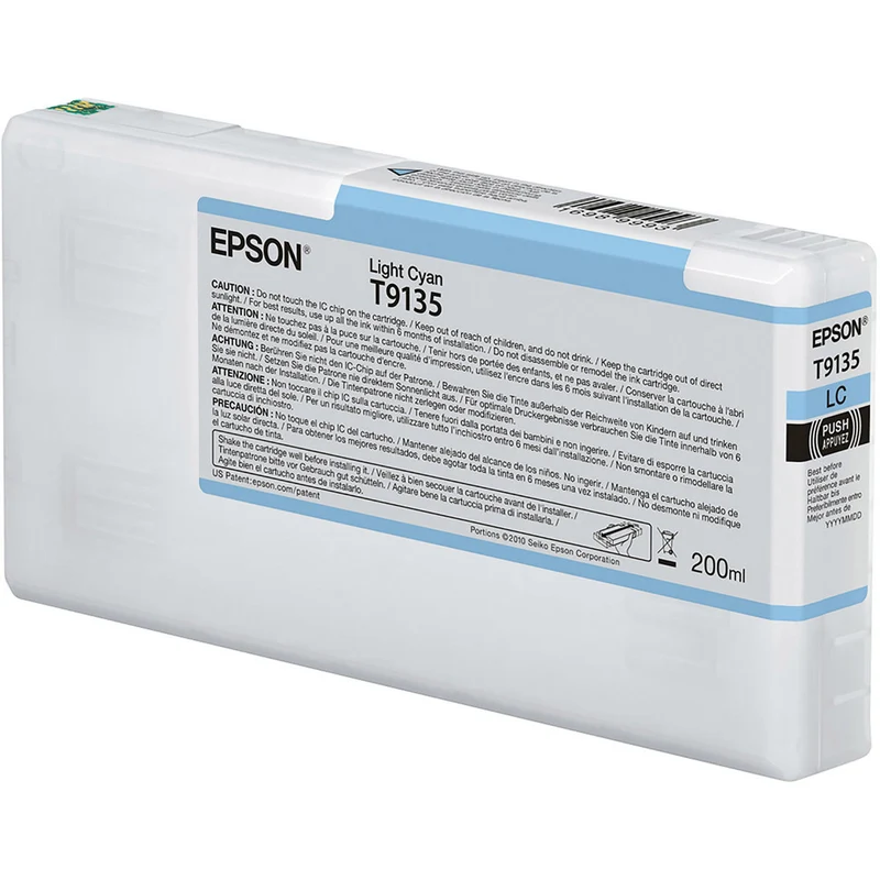 Cartouche d’Encre UltraChrome HDX T913 Cyan Clair (200 ml)