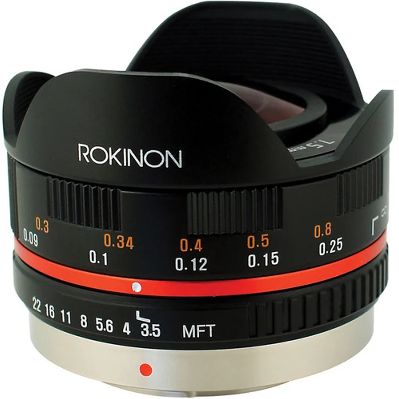 7.5mm f/3.5 UMC pour Micro 4/3 (Noir)