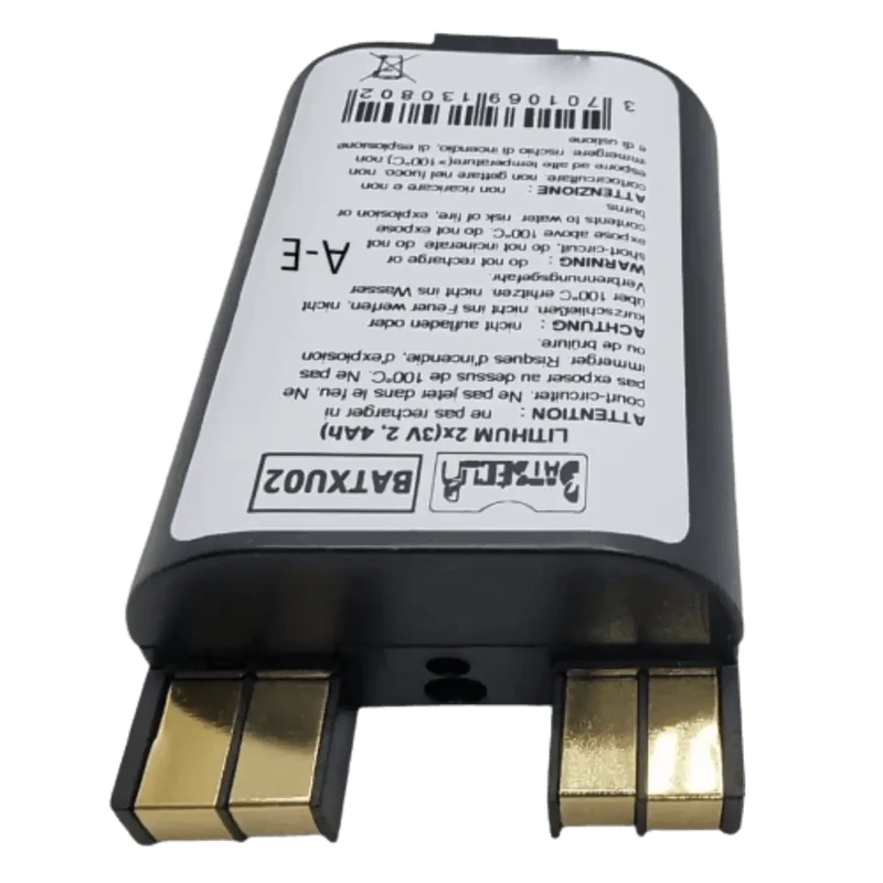 Pile lithium RXU02X 2 x 3 V 2,4 Ah pour Daitem Hager