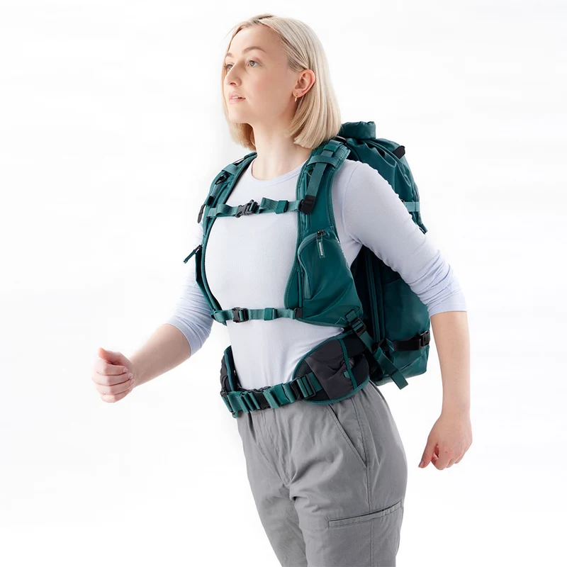 Sac à dos Ensemble de départ Action X25 V2 (Courroie pour Femme, Turquoise)