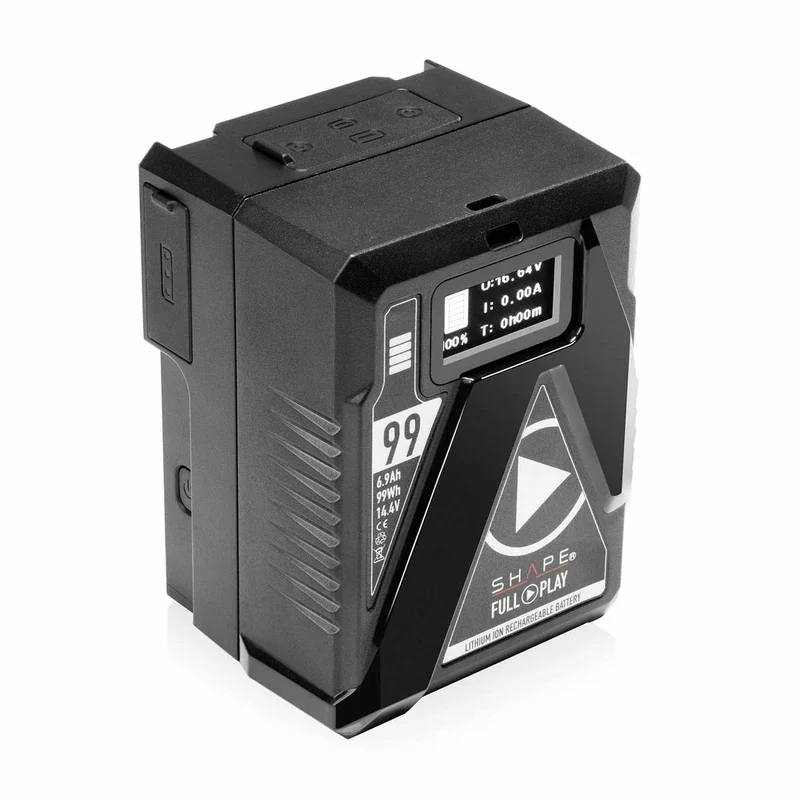 Ensemble de chargeur USB-C avec 2 mini pile 99Wh Monture V