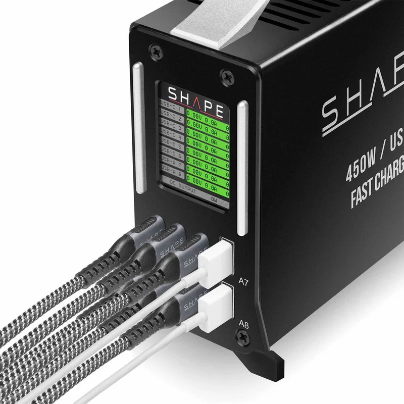 Ensemble de chargeur USB-C avec 2 mini pile 99Wh Monture V