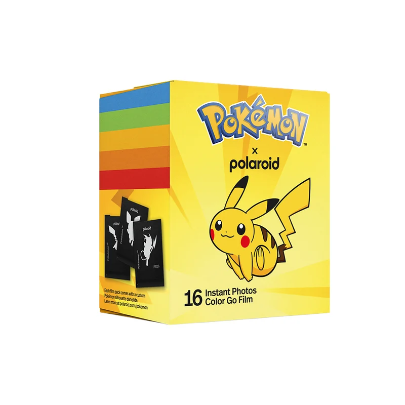 Film Instantané Go Couleur Édition Pokemon Pikachu (16 Poses)