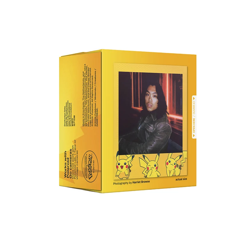Film Instantané Go Couleur Édition Pokemon Pikachu (16 Poses)