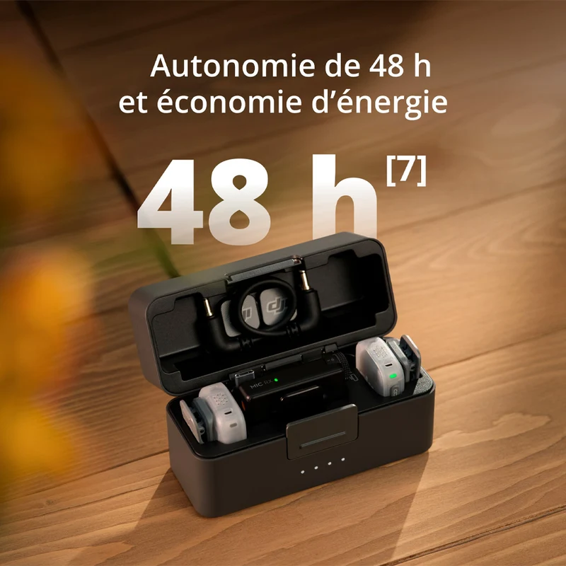 Mic Mini 2 (2 TX + 1 RX Téléphone USB-C + Boîtier de recharge)