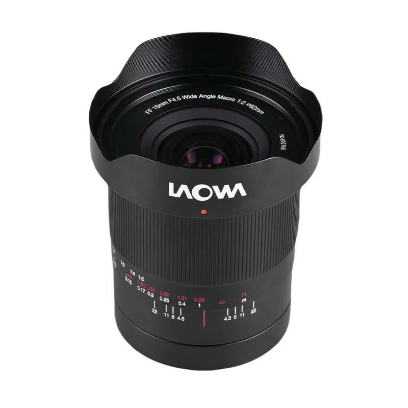 15mm f/4.5 0.5X Grand-Angle Macro pour Monture Sony FE avec Ouverture Automatique