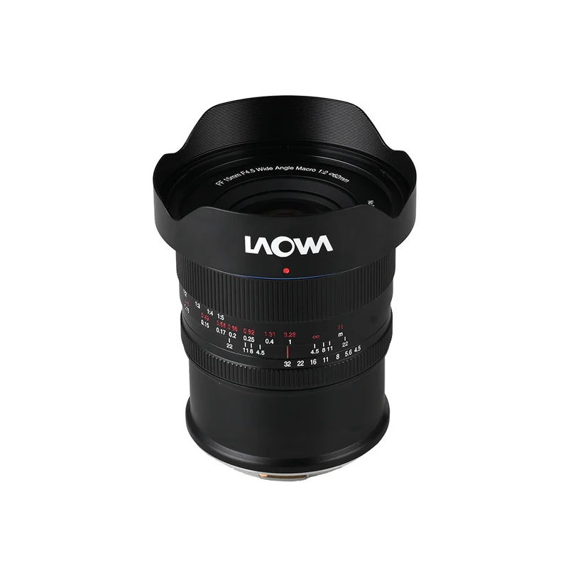 15mm f/4.5 0.5X Grand-Angle Macro pour Monture L