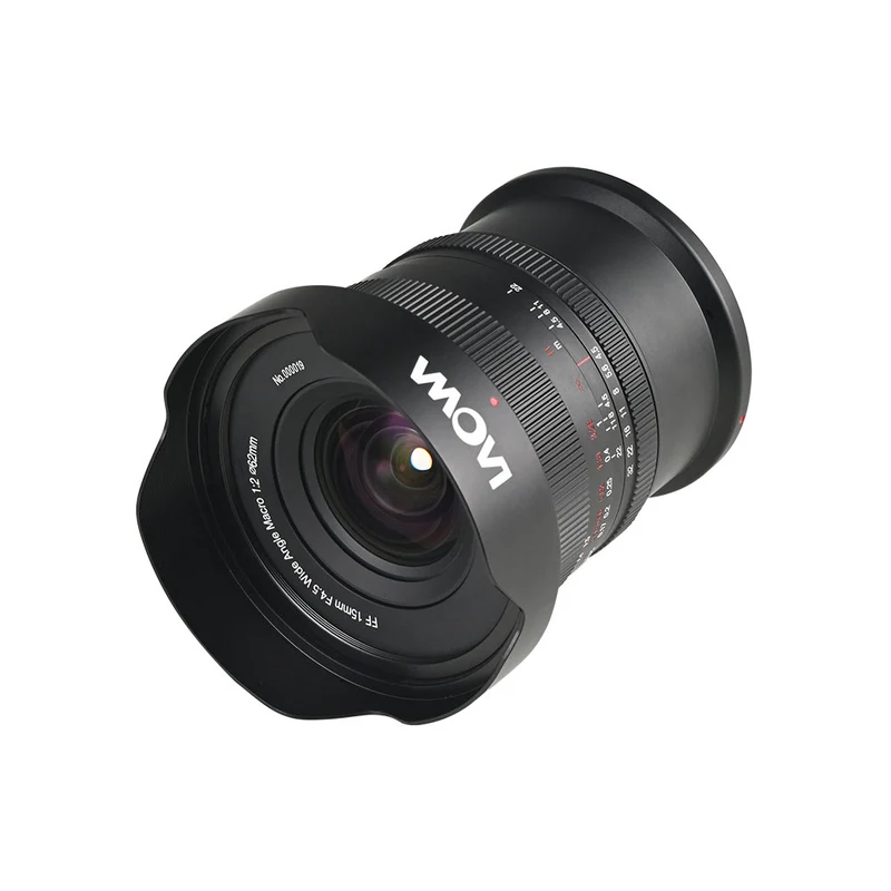 15mm f/4.5 0.5X Grand-Angle Macro pour Monture Canon RF