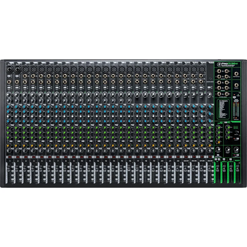Mélangeur Professionnel de 30 Canaux avec USB - ProFX30v3