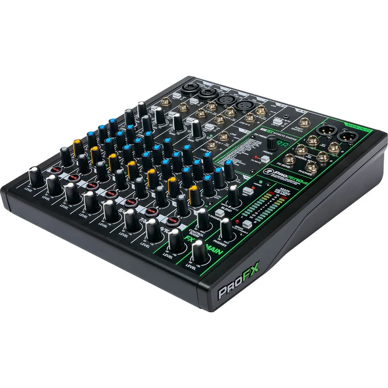 Mélangeur Professionnel de 10 Canaux avec USB - ProFX10v3