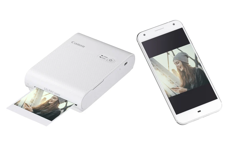 Imprimante Photo Compacte SELPHY Carré QX10 (Blanc)