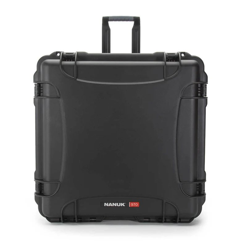 Valise Rigide à Roulettes Nanuk 970 sans Mousse (Noir)