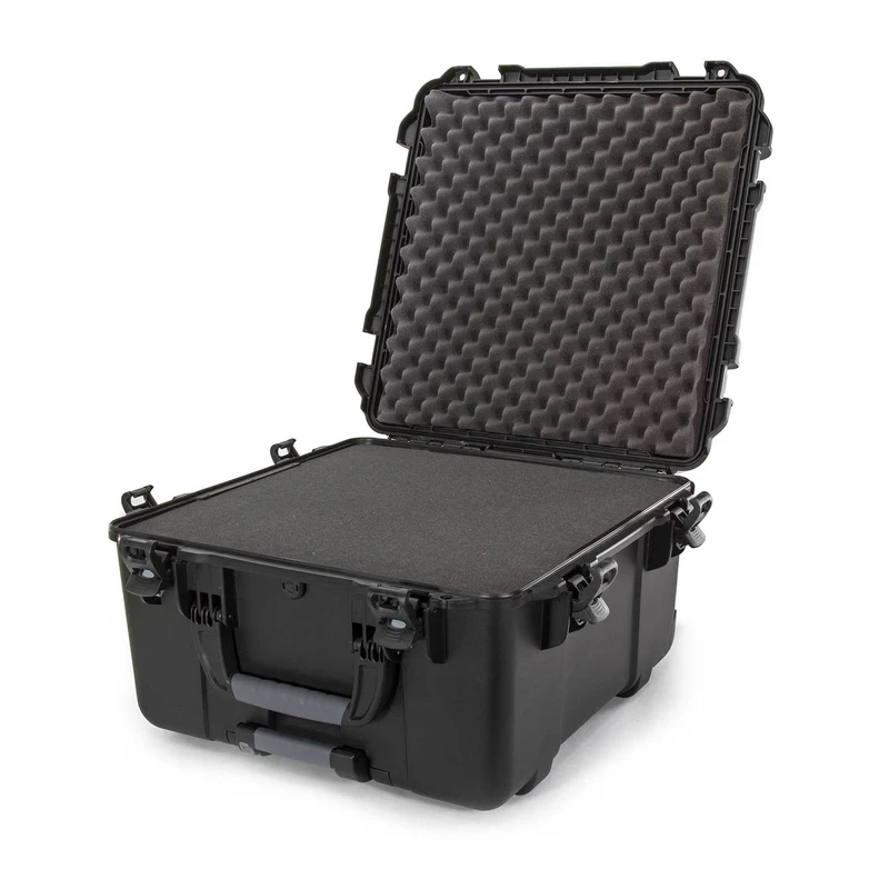 Valise Rigide à Roulettes Nanuk 968 avec Mousse (Noir)