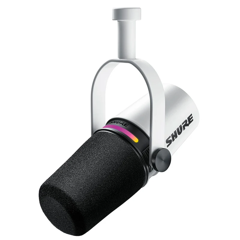 Microphone XLR/USB MV7+ (Blanc)