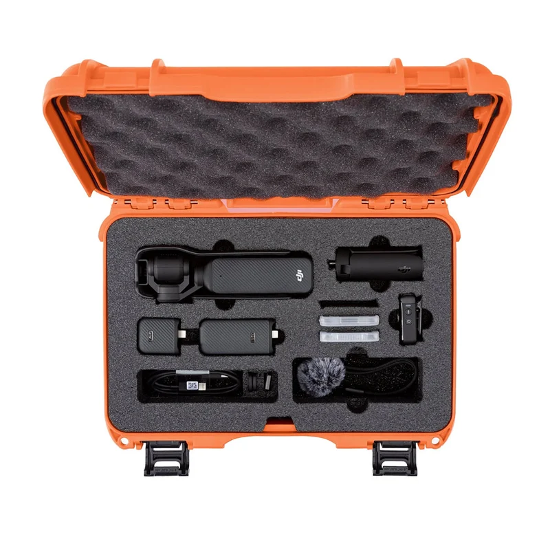 Valise Nanuk 909 pour DJI Pocket 3 (Orange)