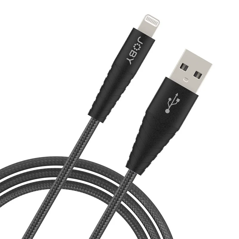 Câble de charge et synchronisation Lightning 1.2m (NOIR)
