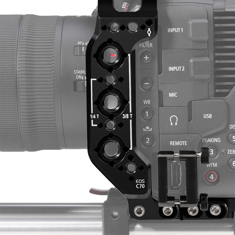 Ensemble Cage et accessoire pour Canon C70