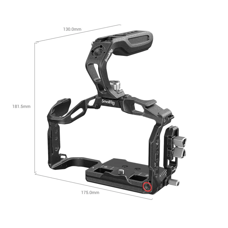 Cage avec Poignée Mamba Noir pour Canon EOS R5/R6/R5C