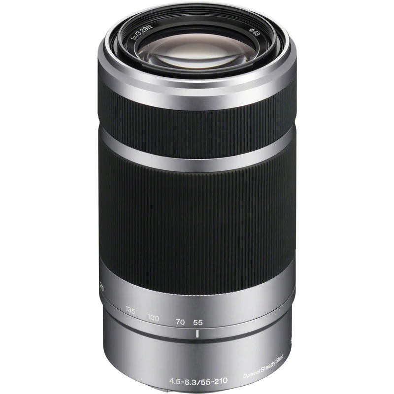 E 55-210mm f/4.5-6.3 OSS (Argent)