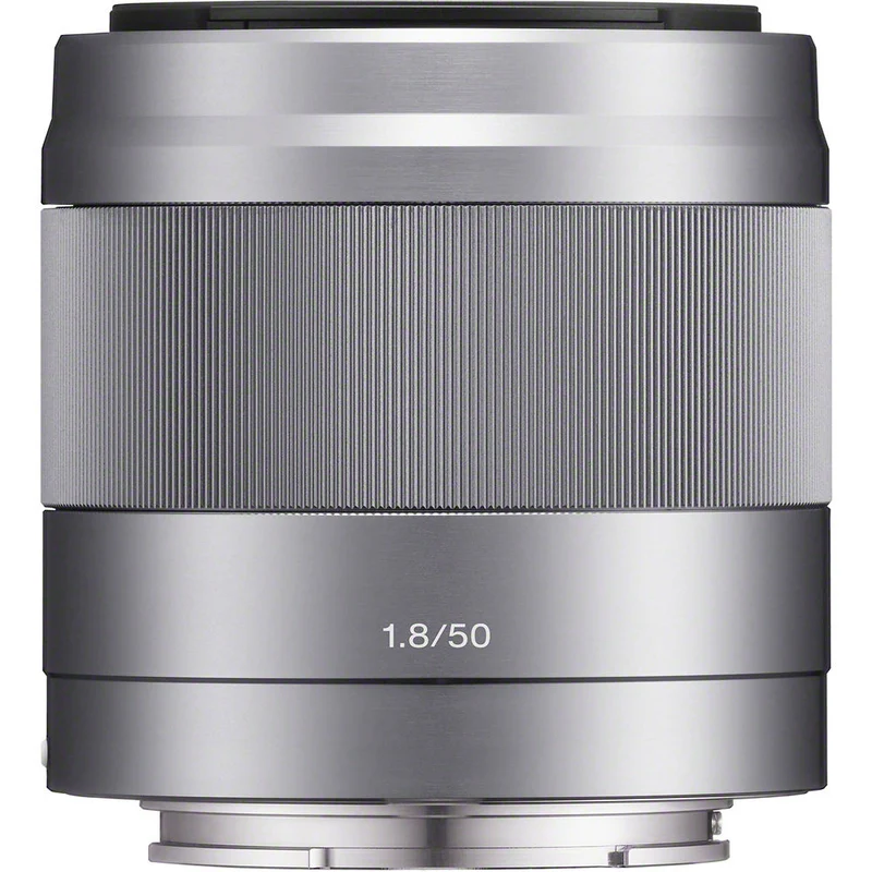 E 50mm f/1.8 OSS (Argent)