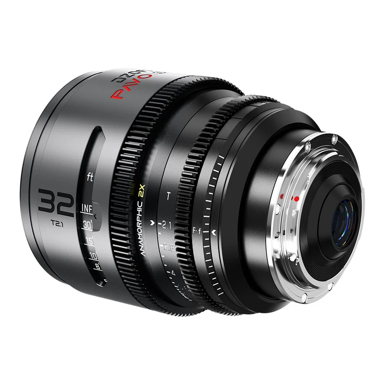 Pavo 32mm T2.1 2X Anamorphique PL/EF (Revêtement Neutre)