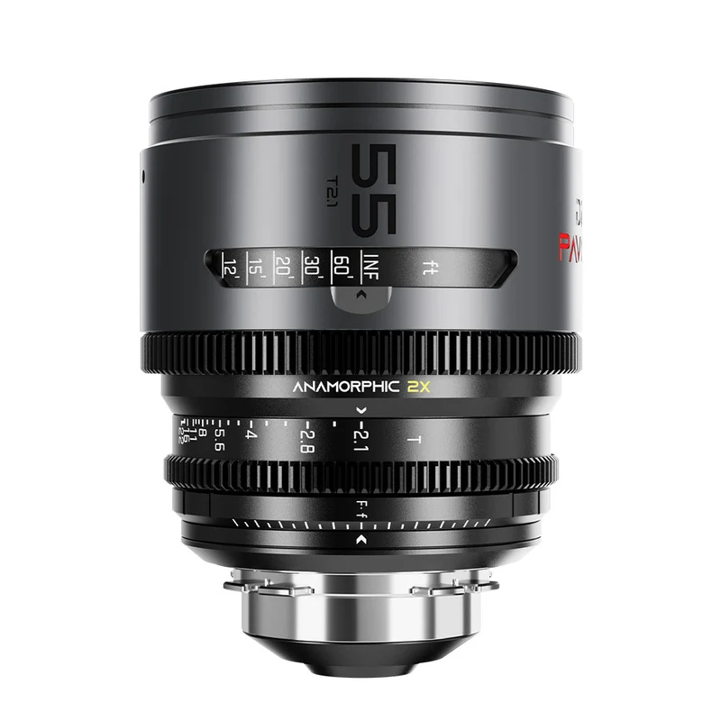 Ensemble Pavo 28/32/40/55/75/100mm 2X Anamorphique PL/EF (Revêtement Neutre)