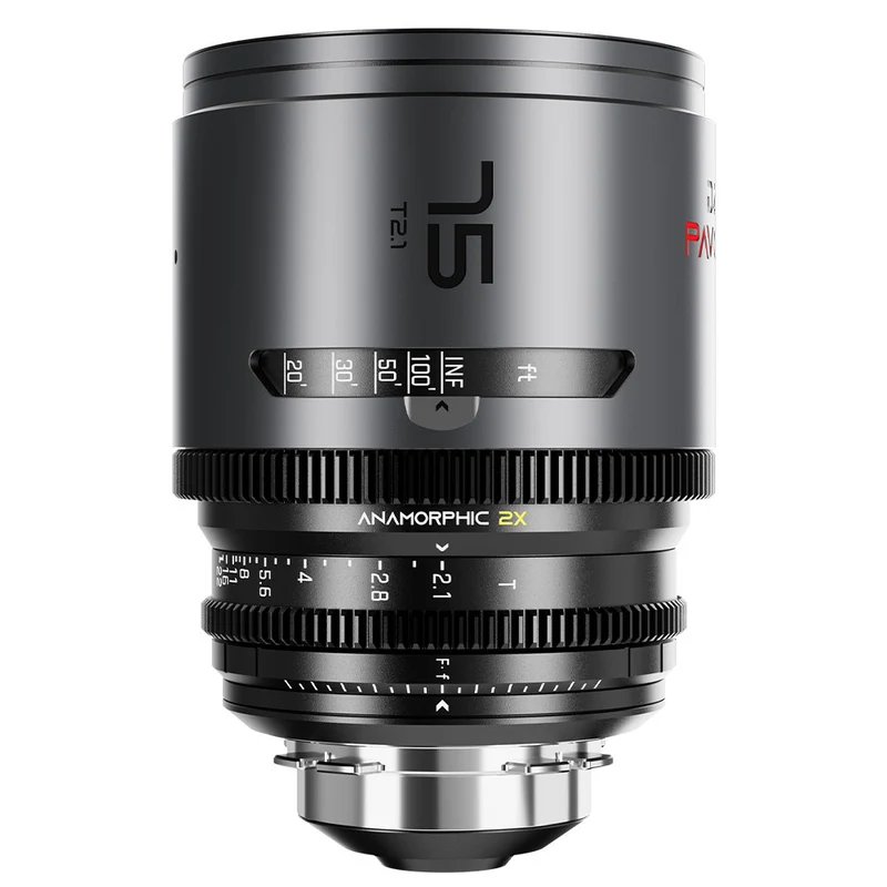 Pavo 75mm T2.1 2X Anamorphique PL/EF (Revêtement Neutre)