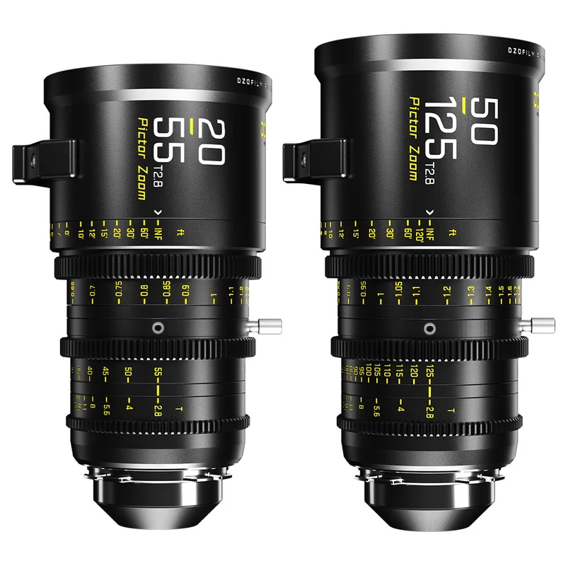 Ensemble Pictor 20-55mm/50-125mm T2.8 PL/EF (Noir)