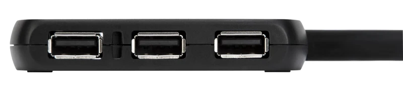 Targus ACH114EU Hub USB 2.0, 4 Ports, 480 Mbit/s, Noir