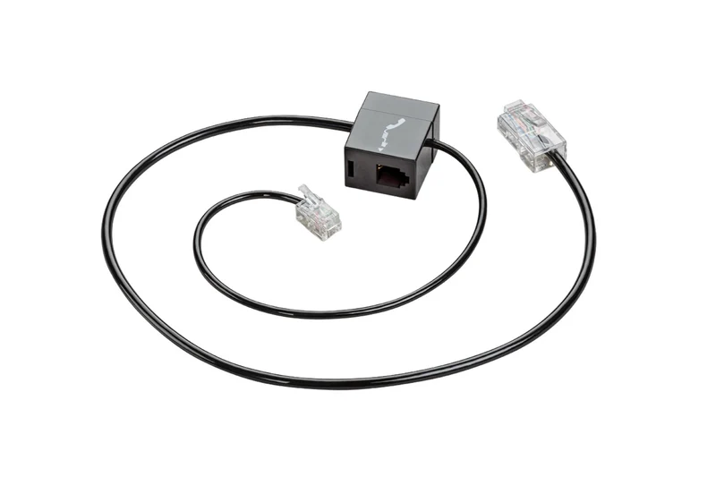 Câble d'interface téléphonique pour Poly Savi Office, Noir