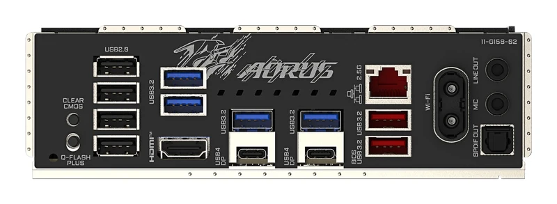 GIGABYTE X870M AORUS ELITE WIFI7 Carte Mère – Compatible avec les processeurs AMD Ryzen 9000, VRM numérique 14+2+2 phases, jusqu'à 8200 MHz DDR5 (OC), 1 x PCIe 5.0 + 1 x PCIe 4.0, Wi-Fi 7, LAN 2.5 GbE, USB 4