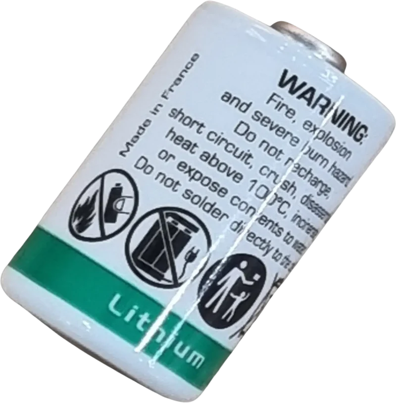 Pile Lithium Saft LS14250 3.6V 1200mAh 1/2AA Li-SOCl2