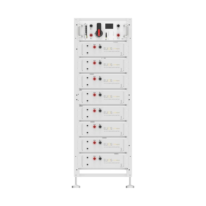 Elios Litio EO-HV 30.7–61.4 kWh Indoor Commercial High-Voltage Lithium Battery Energy Storage System | UL Approved