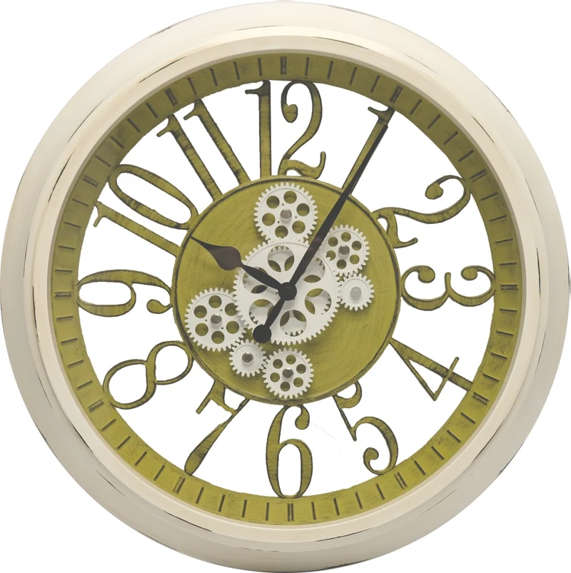 Horloge à quartz WT1580 blanche
