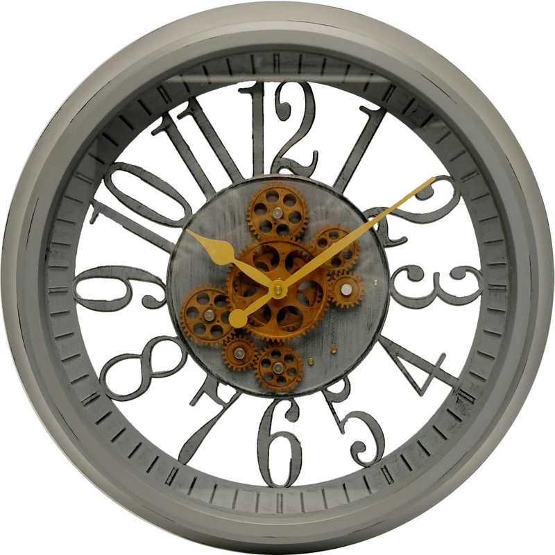 Quartz clock WT1580 grey