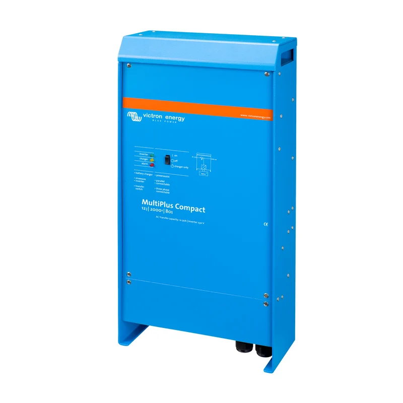 Victron Energy Inverter/Charge MultiPlus Compact 12/2000/80-50 120V VE.Bus | UL 458 | CMP122200102