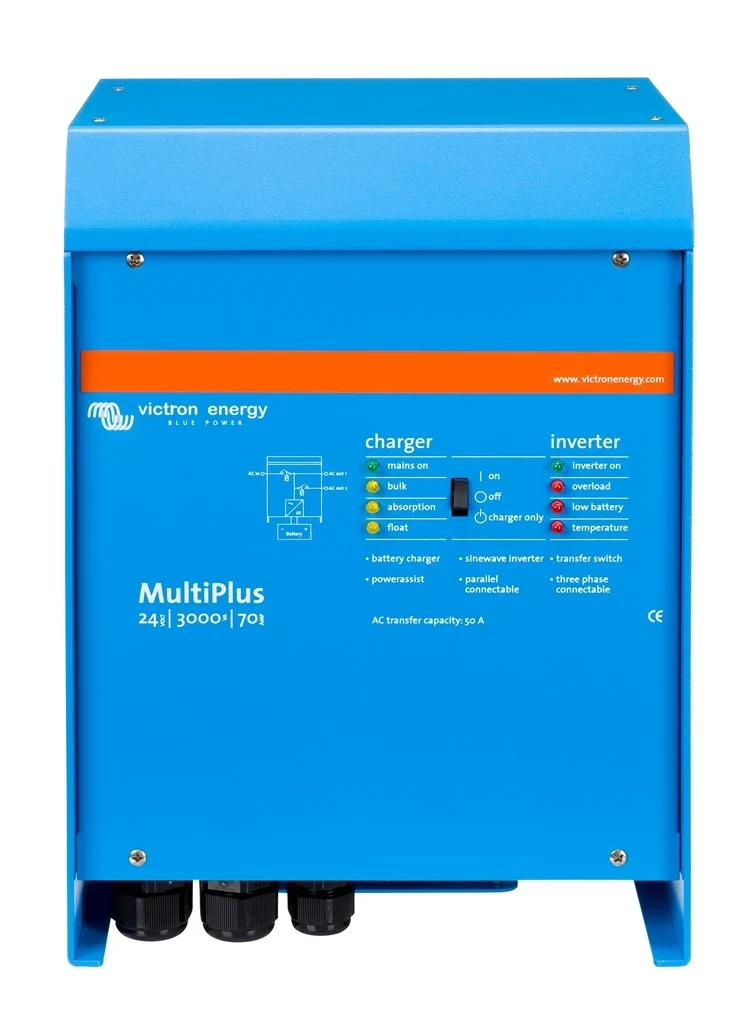 Victron Energy MultiPlus 24/3000/70-50 120V VE.Bus | UL 1741 & UL 458 | PMP242301102
