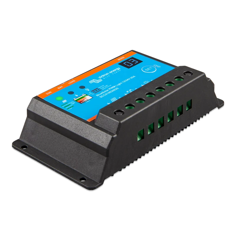 Victron Energy BlueSolar PWM-Light Charge Controller 12/24V-20A