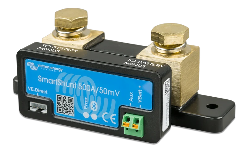 Victron Energy SmartShunt 500A/50mV| Smart Battery Shunt | SHU050150050