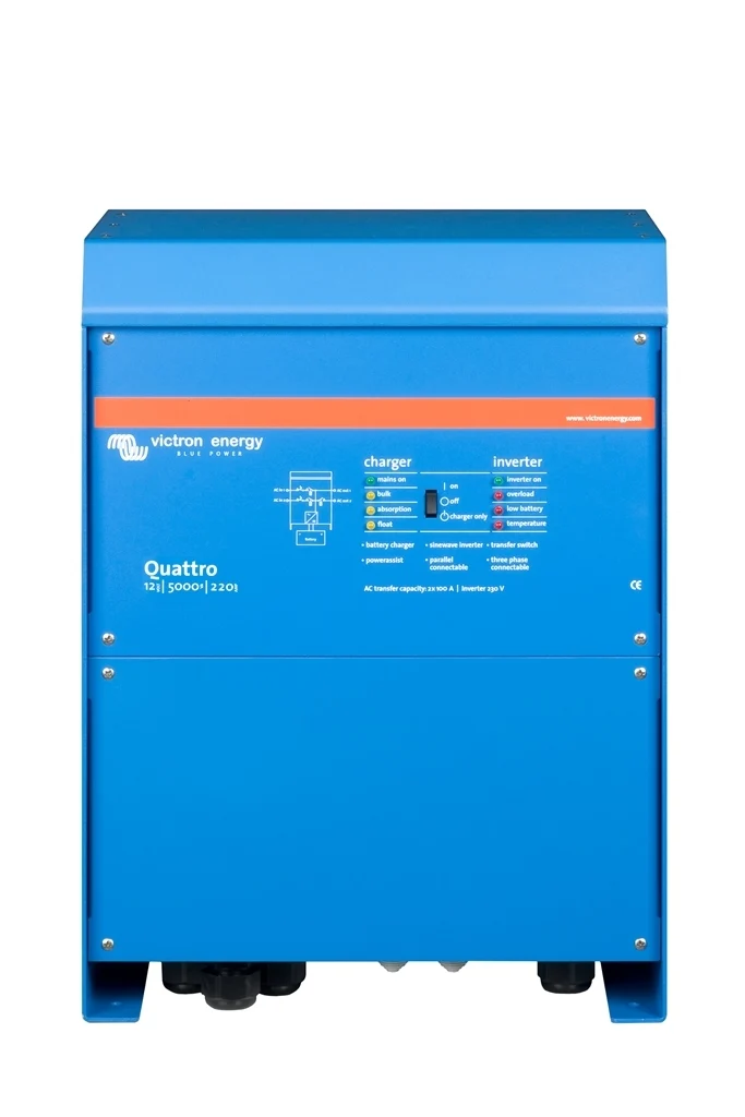 Victron Energy Quattro 12/5000/220-100/100 230V VE.Bus