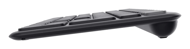 Trust Vaiya Clavier Sans Fil RF et Bluetooth QWERTZ Allemand, Noir