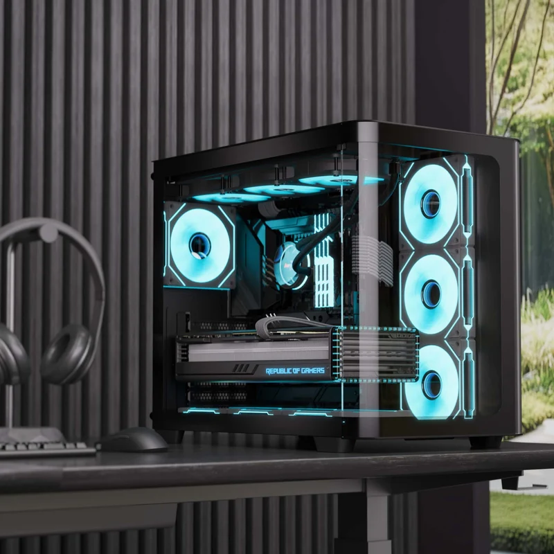 Aerocool P500C Midi Tower Noir