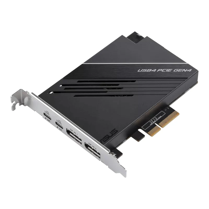 Asus USB4 PCIe Gen4 Card Carte d'Interface Interne DisplayPort et USB Type-C