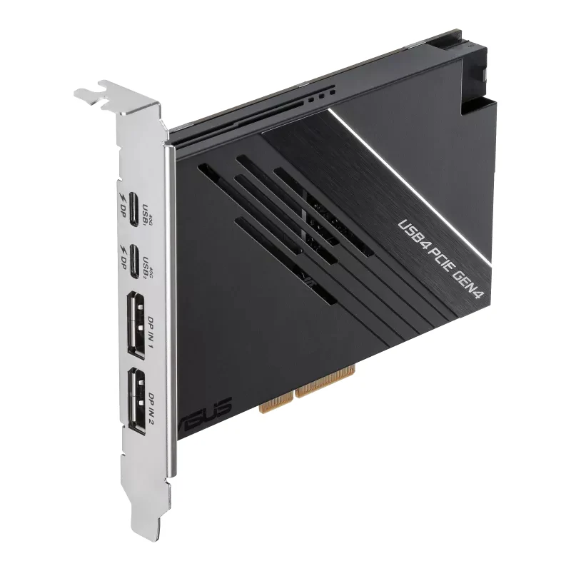 Asus USB4 PCIe Gen4 Card Carte d'Interface Interne DisplayPort et USB Type-C