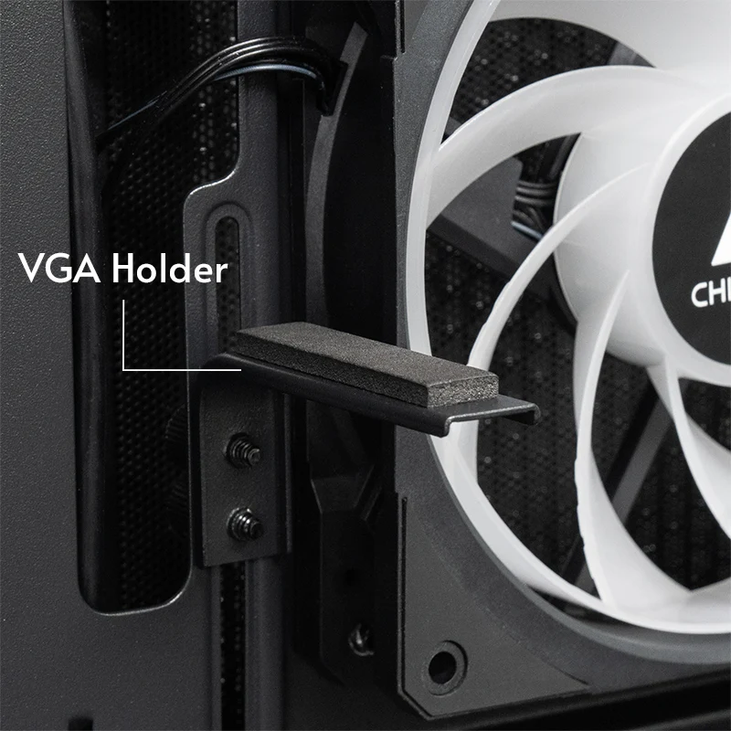 Chieftec GT-01B-OP Boîtier PC Midi Tower Noir