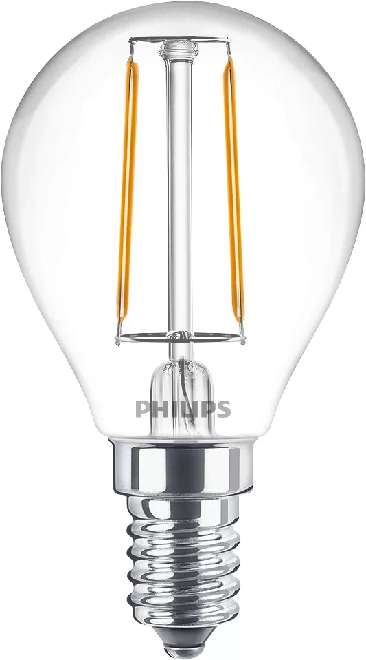 Philips Ampoule flamme transparente à filament 25 P45 E14