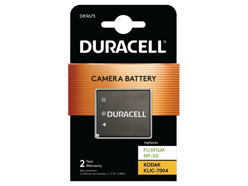 Duracell DR9675 Batterie pour Appareil Photo et Caméscope Li-Ion 770 mAh